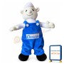 Chemiczek Chemik POLICE Mascot Adult Costume