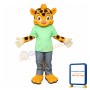 Cute Baby Cheetah Mascot Costume