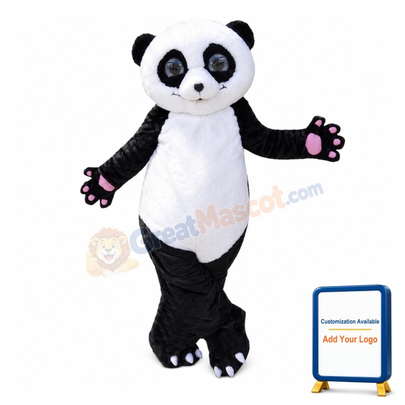 Lovey Panda Mascot Costume