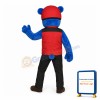 Blue Bear Lifeguard Mascot Costume