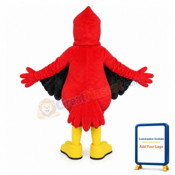 Lovely Cardinal Bird Mascot Costume