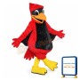 Lovely Cardinal Bird Mascot Costume