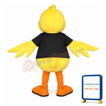 Cool Yellow Duck Mascot Costume