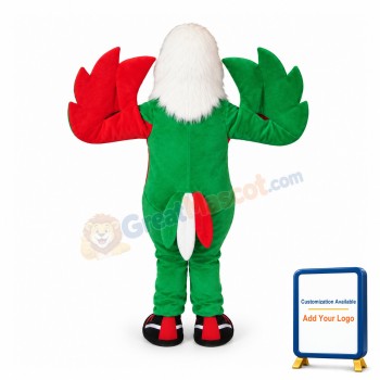 Italian White Headed Eagle Mascot Adult Costume