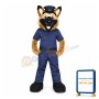 German Shepherd Dog Sheriff Mascot Costume