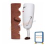 Cartoon Chocolate Bar & Milk Mascot Adult Costume