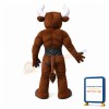 Power Brown Bull Mascot Costume