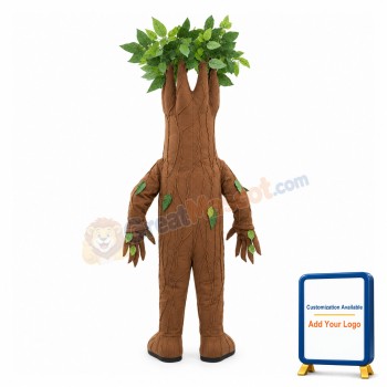 Cartoon Big Tree Mascot Adult Costume
