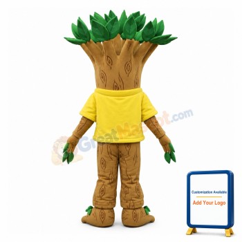 Cartoon Tree Baby Mascot Adult Costume
