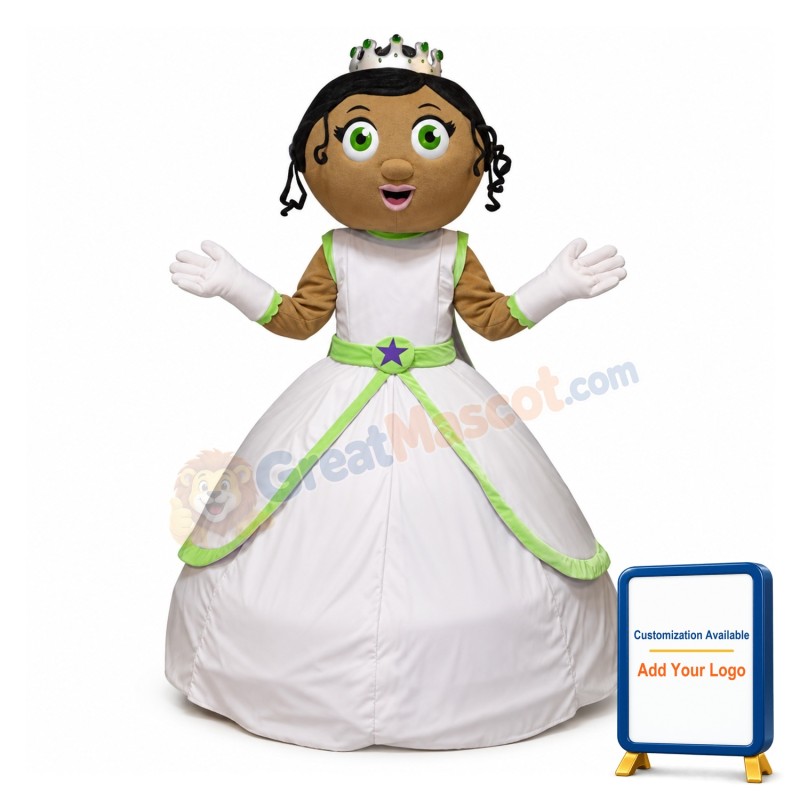 Sweet Princess Pea Mascot Costume