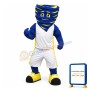 Basketball Power Blue Tornado Mascot Costume