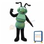 Lovely Cartoon Green Ant Mascot Adult Costume 