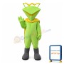 Green Mantis Mascot Adult Costume 