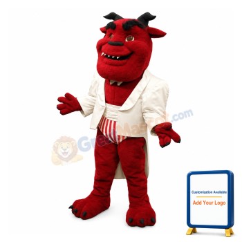 Power Devil Gentleman Mascot Costume