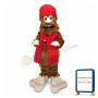 Happy Bigfoot Or Sasquatch Mascot Costume