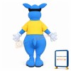 Cool Blue Kangaroo Mascot Costume