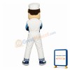 Handsome Racer Mascot Costume