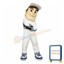 Handsome Racer Mascot Costume