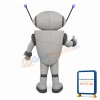 Cartoon Robot Mascot Costume
