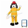 Lovely Spotted Dog Firemen Mascot Costume