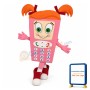 Cute Cartoon Pink Cell Phone Girl Mascot Costume