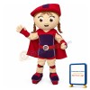 Friendly Wonder Red Willa Mascot Costume