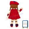 Friendly Wonder Red Willa Mascot Costume
