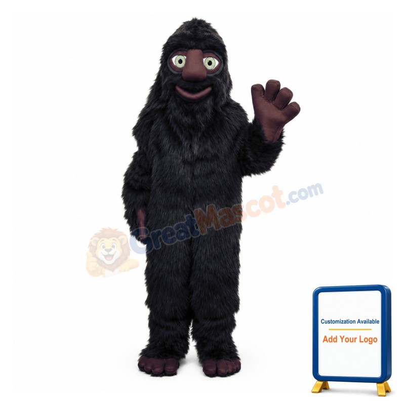 Friendly Bigfoot Or Sasquatch Mascot Costume