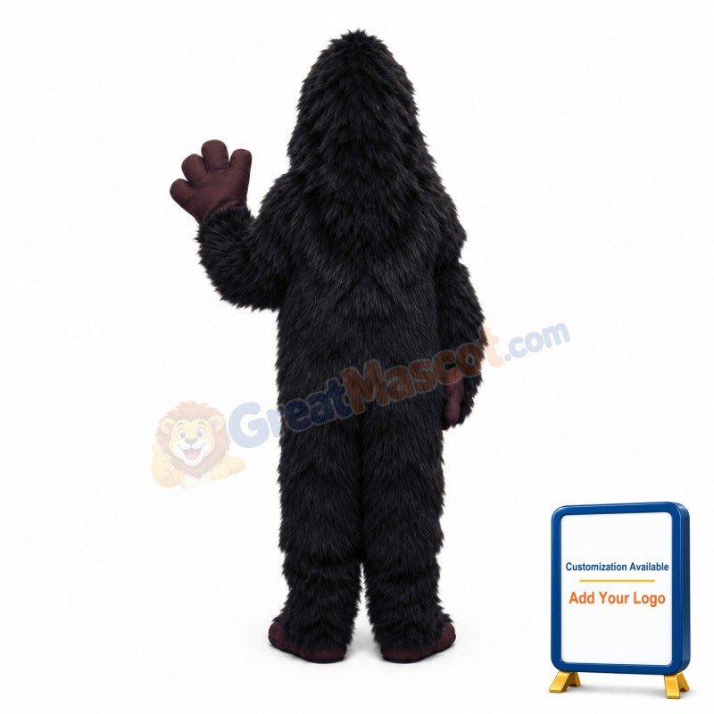 Friendly Bigfoot Or Sasquatch Mascot Costume