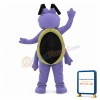 Adult Cartoon Purple Beetle Mascot Costume