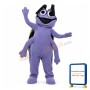 Adult Cartoon Purple Beetle Mascot Costume 