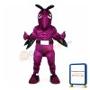 Power Purple Bee Mascot Costume