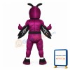 Power Purple Bee Mascot Costume