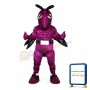 Power Purple Bee Mascot Costume