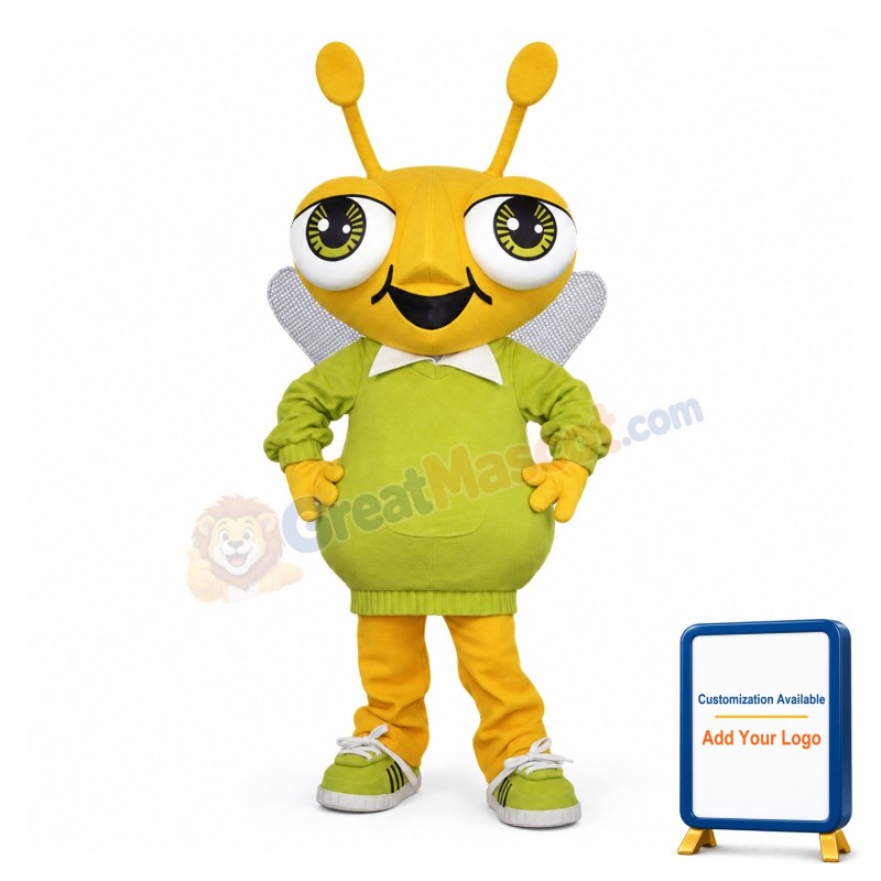 Adult Cartoon Bug Mascot Costume