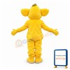 Cute Yellow Elephant Mascot Adult Costume