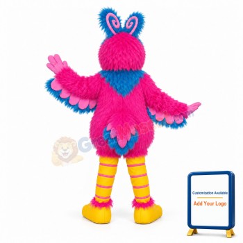 Fantasy Pink Bird Mascot Costume