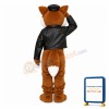 Loyal Fox Police Plush Mascot Costume