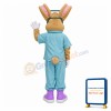 Benevolent Brown Rabbit Bunny Doctor Mascot Costume