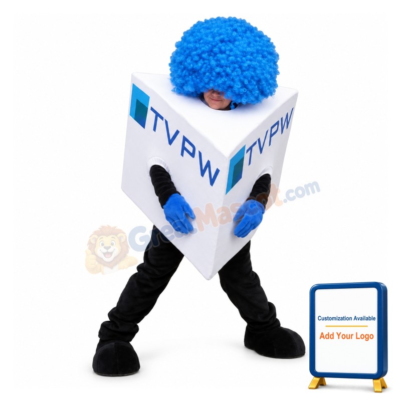 Giant TV Station Microphone Lightweight Mascot Adult Costume 