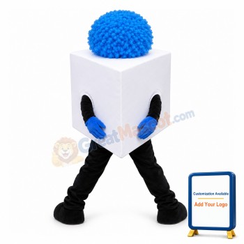 Giant TV Station Microphone Lightweight Mascot Adult Costume