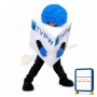 Giant TV Station Microphone Lightweight Mascot Adult Costume 
