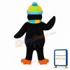 Cute Christmas Penguin Mascot Costume