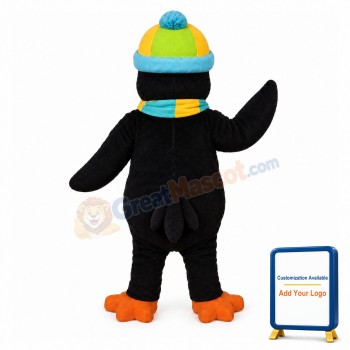 Cute Christmas Penguin Mascot Costume