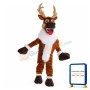 Crazy Christmas Reindeer Mascot Costume
