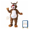 Happy Little Christmas Reindeer Mascot Costume