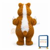 Long Fur Hamster Mascot Costume
