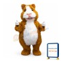 Long Fur Hamster Mascot Costume