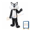Fierce Wolf Plush Mascot Adult Costume