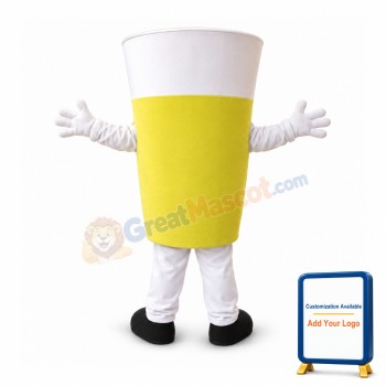 Deluxe Cartoon Lemonade Mascot Costume